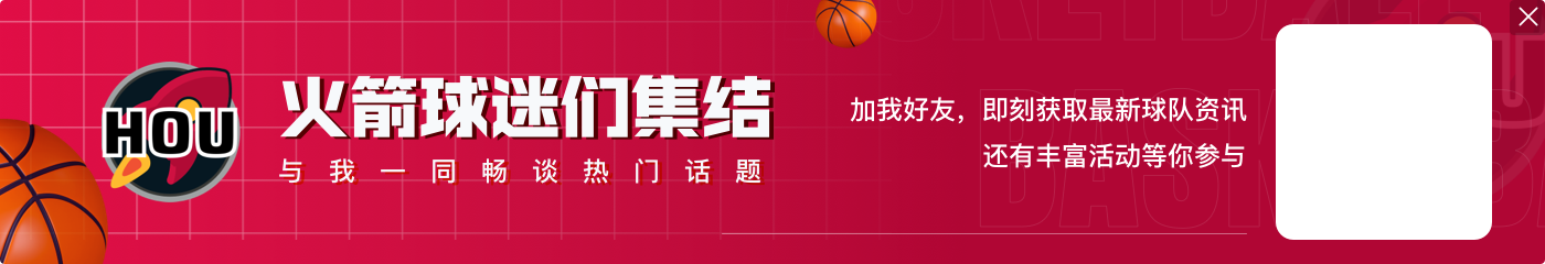 费根：火箭今日NBA杯再战快船 亚当斯确认可以出场